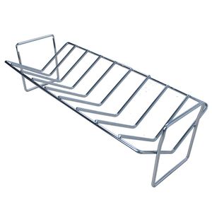 Suporte Para Assar E Servir Costelas Rasco - 41cm - Aço Inox Inox
