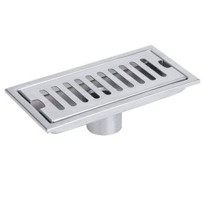 Ralo Linear 20cm Aço Inox Banheiro Anti Odor Anti Inseto Area Externa Lavabo Piscina Quintal