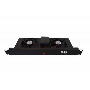 Kit Ventilacao Para Rack 110 220v Com 2 Coolers 12v Padrao 1