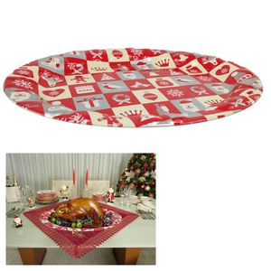 Bandeja Natal Natalino Ceia Alimentos Festa Decoraçao Fim De Ano Papai Noel Flocos De Neve