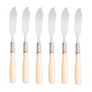 Faca De Peixe 6 Peças Cozinha Mesa Posta Arianna Bugatti