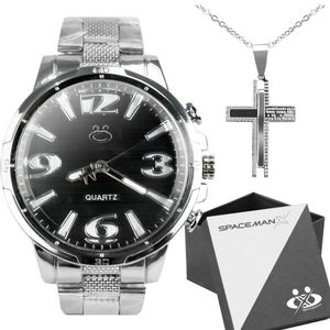 Relogio Masculino Aço Inox + Caixa Inoxidável