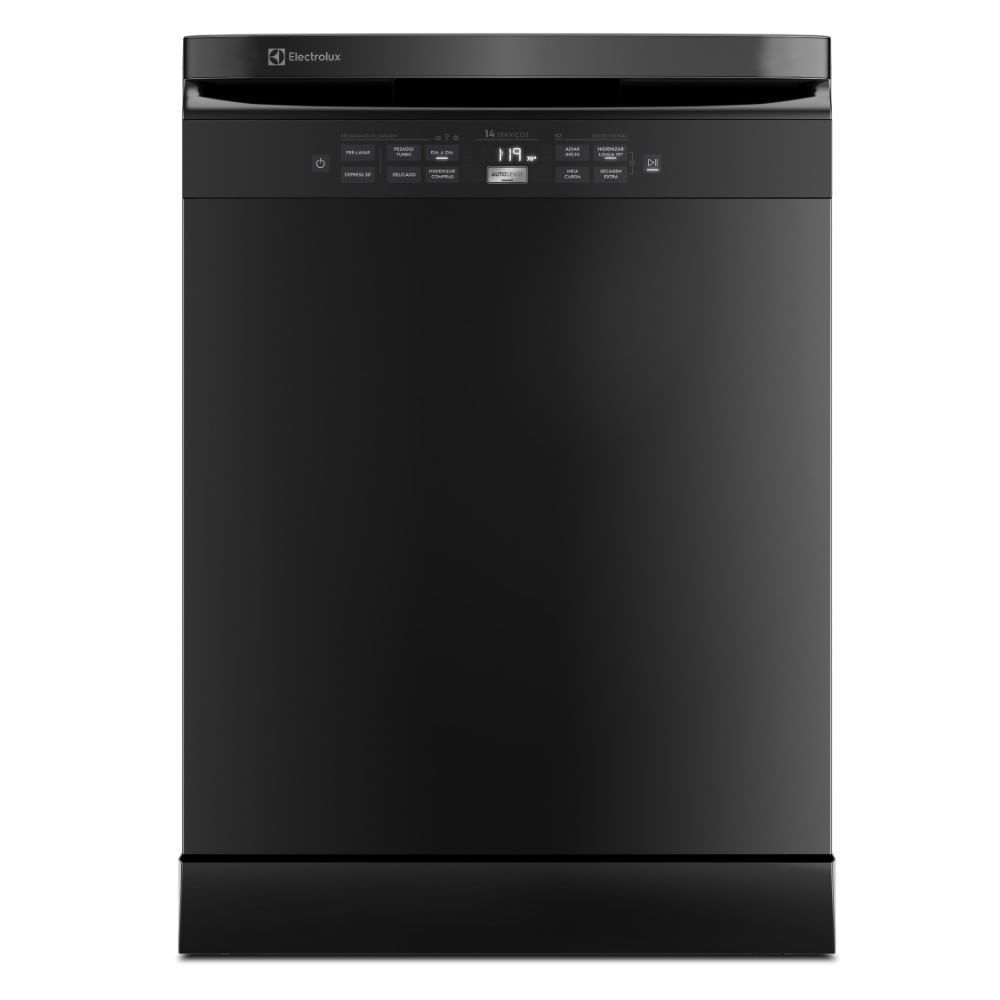 Lava-louças Electrolux 14 Serviços Preta Experience Com Função Higienizar Compras LL14P 220V