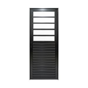 Porta De Aluminio Basculante 210x70cm Linha Plus Lux-esquadrias