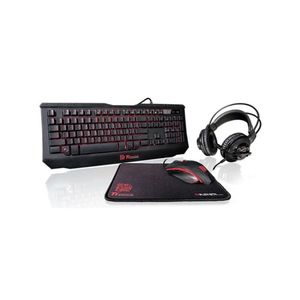 Tecladomousemouse Padheadset Tt Esports Gaming Kit Kbgckplblpb01