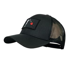 Boné Homens E Mulheres Militar Preto L