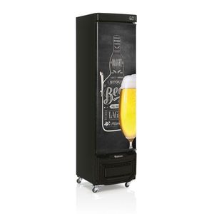 Cervejeira Vertical 228l Porta Cega Grb-23e-qc-pr-av 220v - Gelopar