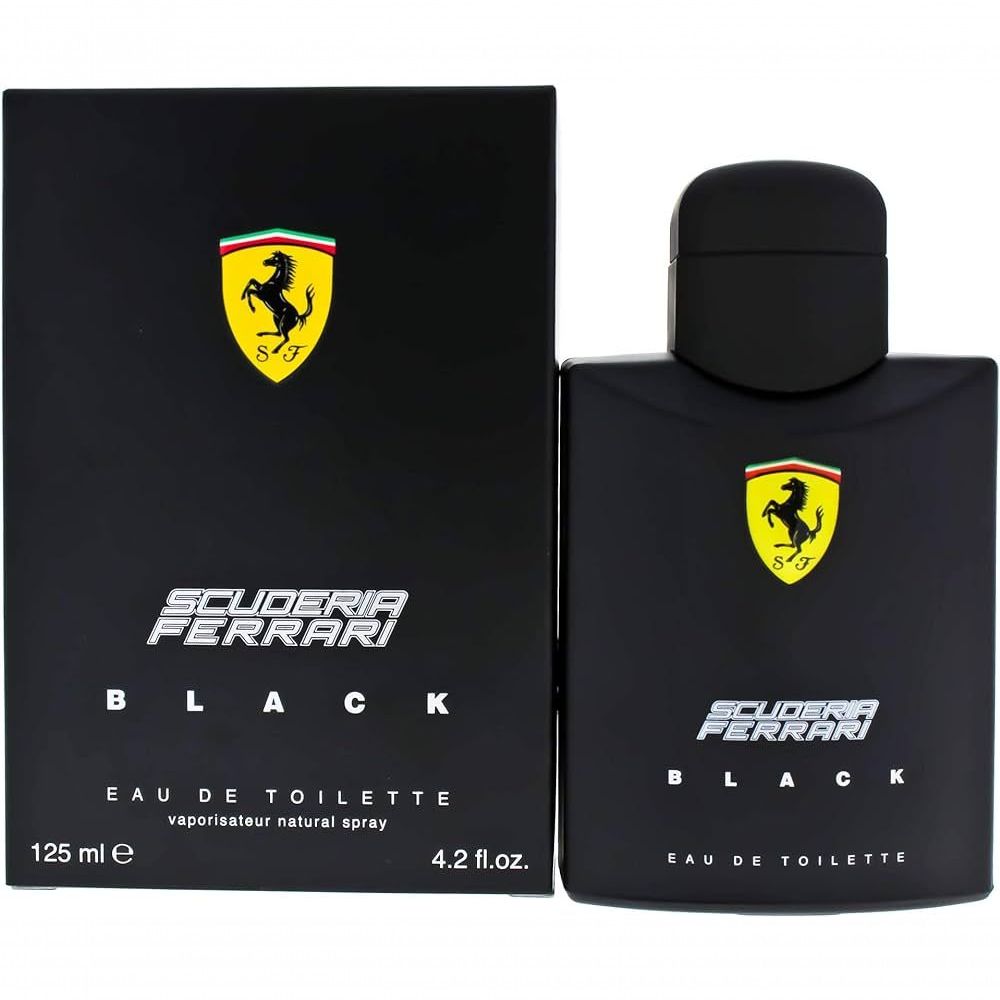 Perfume Ferrari Black 125ml Eau Original - WebContinental