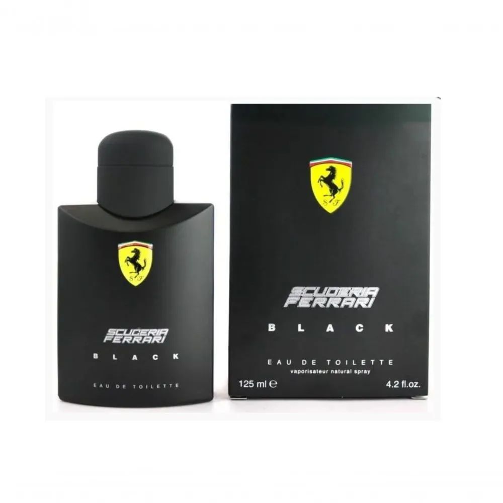 Perfume Ferrari Black 125ml Eau Original - WebContinental