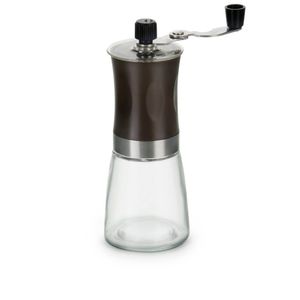 Moedor De Café Manual Em Vidro E Inox 18x7x12cm Mimo Style