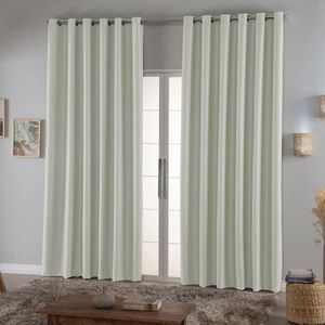 Cortina Requinte Blackout 2,70m X 1,60m Palha