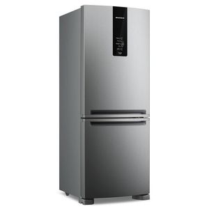 Refrigerador Brastemp Inverse Frost Free A+++ 447 Litros Inox Com Smart Flow E Fresh Box - Bre57fk 110