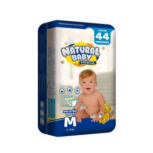 Fralda Natural Baby Premium Mega Tamanho: M