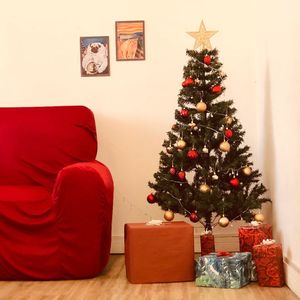 Árvore De Natal Pinheiro Luxo - Disponível Em 3 Tamanhos Tamanho:150cm