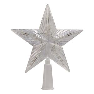 Estrela Ponteira Led Pisca Pisca Colorido Para árvore Natal