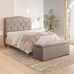 Cabeceira Para Cama Casal Malta 140 Cm Castor