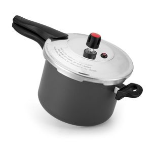 Panela Pressão 4,5l Antiaderente Fechamento Externo Premium - Cinza