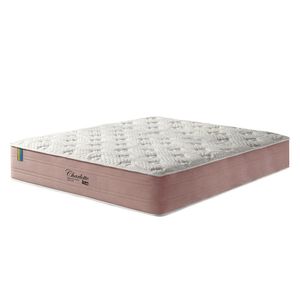 Colchão Casal Charlotte Molas Ensacadas Visco Gel 138x188x36 Rosa