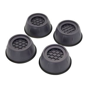 Kit 4 Pés Bases Protetora Multiuso Máquina De Lavar Anti Vibração