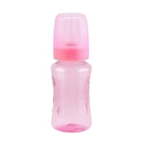 Mamadeira Petita 140 Ml Relevo Color Bic Sil Red Cor: Rosa