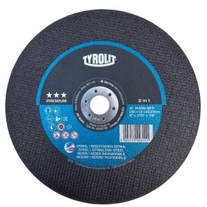 Disco De Corte Premium Para Inox 9 X 1,9 Mm - Tyrolit - A46q-bfp