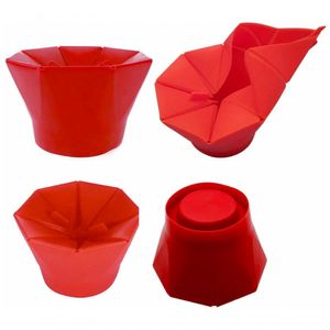 Balde Pipoca Pipoqueira Silicone Para Micro-ondas Sem óleo