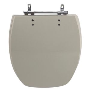 Assento Sanitário Poliéster Para Louça Thema (incepa) Aço (reb. Aparente) Biscuit