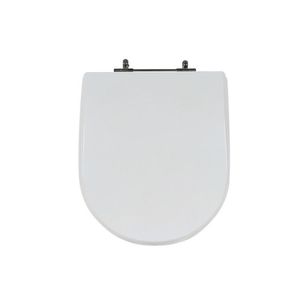 Assento Sanitário Poliéster Para Louça Happening (roca) Aço Branco