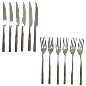 Conjunto 12 Talheres Italianos Para Sobremesa Teseo Salvinelli