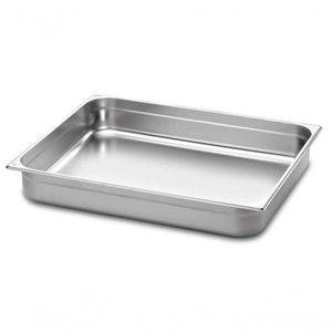 Kit 6 Cubas Gastronomica Inox Gn 1/1x100mm Brasinox