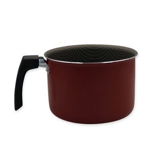 Leiteira-fervedor Enjoy 14cm Refeições Com Mais Praticidade Cor:vermelho