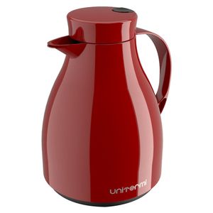 Garrafa Térmica C/gatilho Paris 1 Litro Unitermi Vermelho