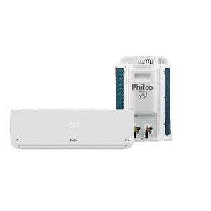 Ar Condicionado Split Philco Hi Wall Eco Inverter 12.000 BTU/h Quente e Frio Bifásico Branco PAC12000IQFM15 220V