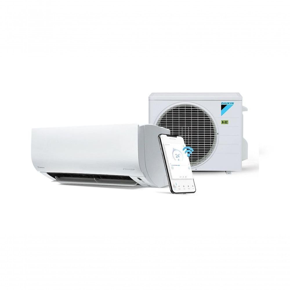 Ar Condicionado Split Daikin Hi Wall Ecoswing Gold R-32 Inverter 9.000 BTUS Quente E Frio Monofásico Fthp09s5vl-rhp09s5vl 220v