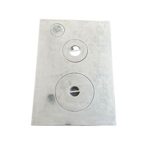 Chapa De Fogão A Lenha Alumínio 62x90cm