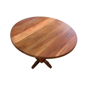 Mesa Redonda 1,10mt Madeira Cedro