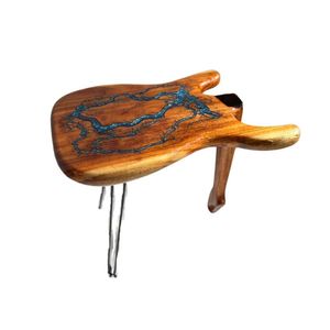 Mesa De Centro Guitarra Resinada