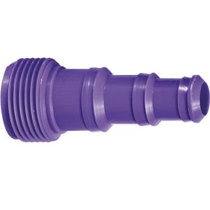 Conector Macho Pvc 1-2" E 3-4" Rosca Exte