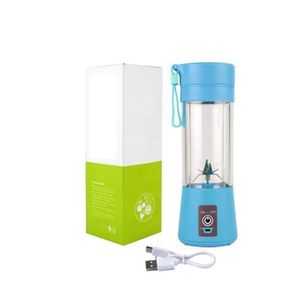 Mini Liquidificador Portátil Pratico 6 Lâminas - Azul