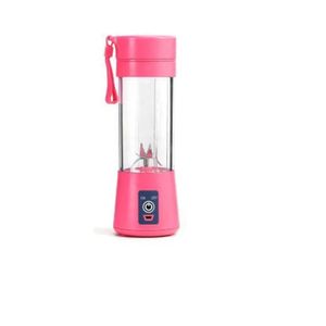 Mini Liquidificador Portátil Pratico 6 Lâminas - Rosa