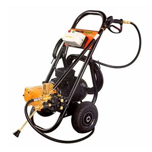 Lavadora De Alta Pressão Jacto J12000 7,5cv Trifásica Stop Total Preto E Laranja 220v