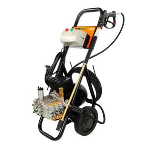 Lavadora De Alta Pressão Jacto J7600 4cv Trifásica Stop Total Preto E Laranja 380v