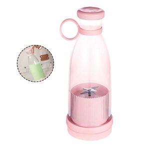 Garrafa Mixer Misturador Smoothie Shake Batida Suco Potente Usb Portatil Pratico