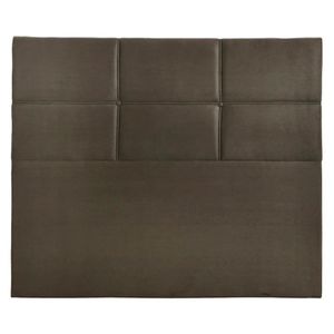 Cabeceira Estofada Milena 1,95 Sued Shop Das Cabeceiras Castor