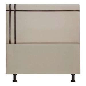 Cabeceira Royal 90cm Linho Fita Marrom Shop Das Cabeceiras Capuccino