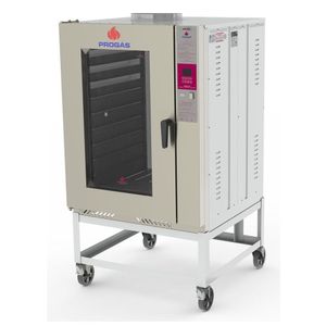 Forno Turbo Elétrico Progás 10 Esteiras Trifásico Prp-10000elet St 220v
