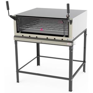 Forno Refratário A Gás Progás 230 Litros Inox Abertura Guilhotina Prp-900 S/kg