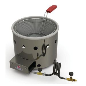 Tacho Fritador A Gás Progás Alta Pressão 3 Litros Com Cesto Pr-310g