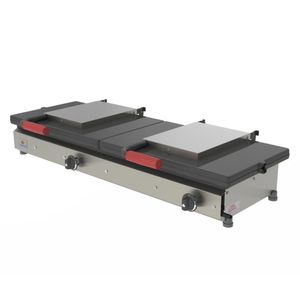 Chapa Sanduicheira A Gás Natural Progás 95cm Inox 2 Prensas Pr-952gn