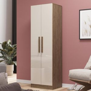 Armário Multiuso 2 Portas Rp1206 Wood Cristalo Decibal Wood